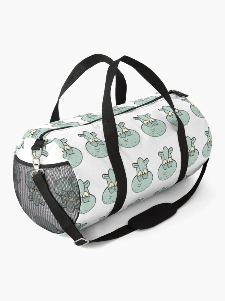 Alternate view of Squidward Tentacles sticker Duffle Bag