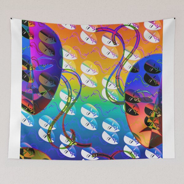Item preview, TheCoffeeCupLife: Colors of the Masks designed and sold by CoffeeCupLife2.