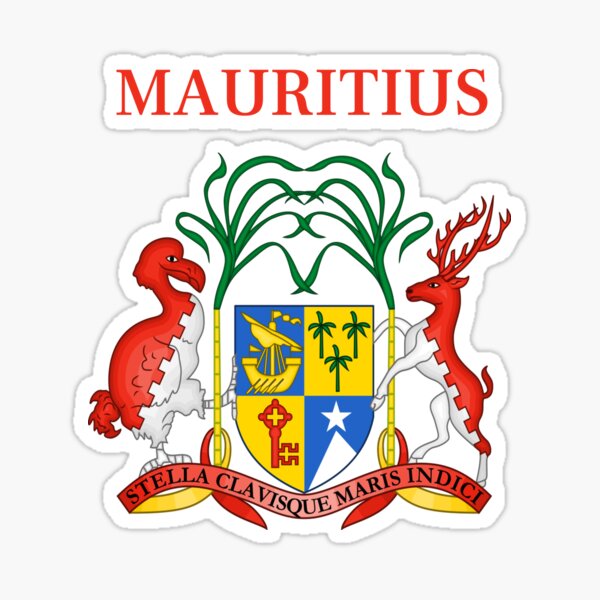 "Mauritius" Sticker for Sale by AmrMualla Redbubble