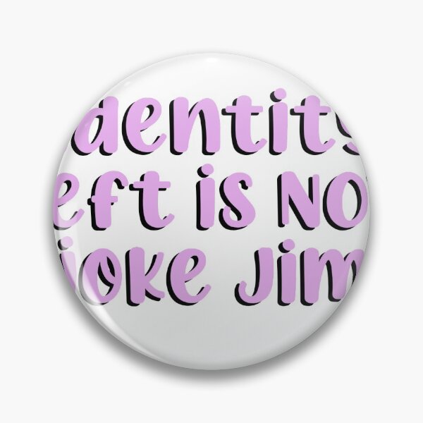 Item preview, Identity Theft Is NOT a Joke Jim designed and sold by stickersbylaurt.