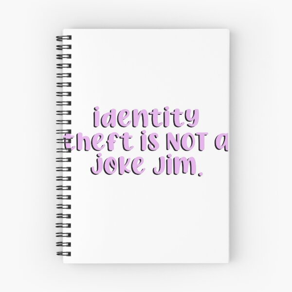Item preview, Identity Theft Is NOT a Joke Jim designed and sold by stickersbylaurt.