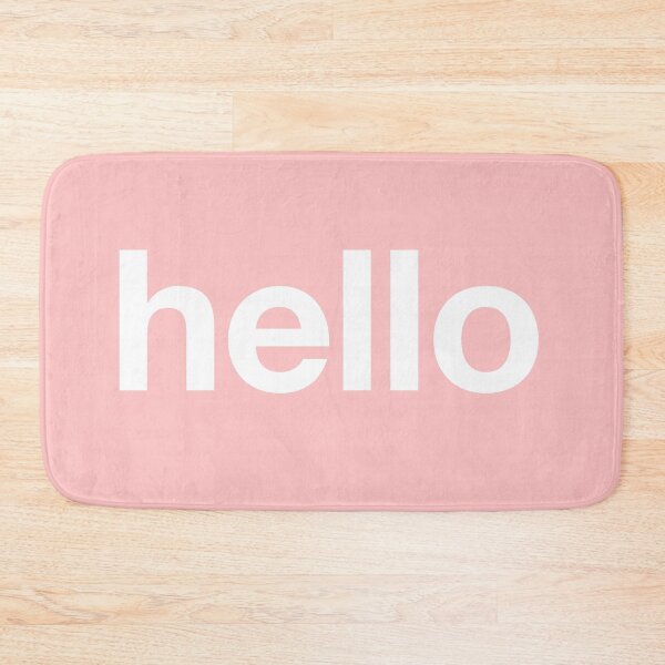Item preview, Hello typeface quote designed and sold by Identity Club Co.