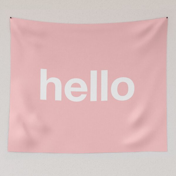 Item preview, Hello typeface quote designed and sold by Identity Club Co.