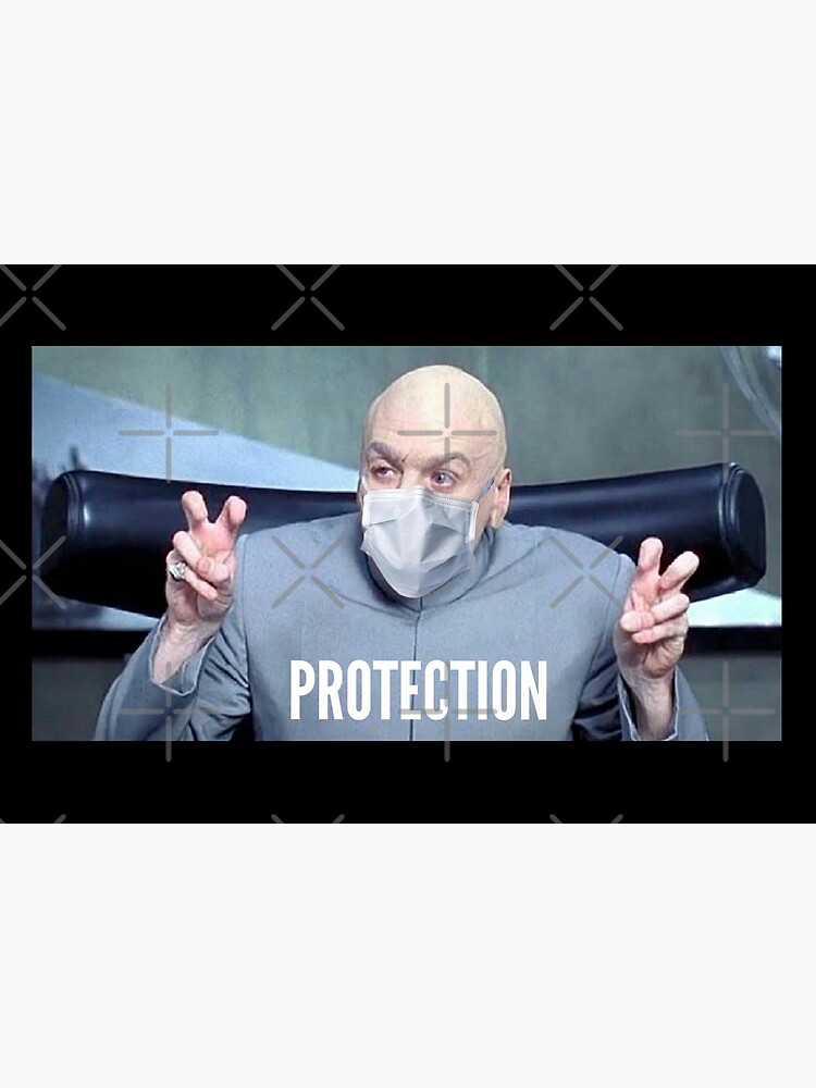 FACE MASK - DR EVIL by MARCODABEAST