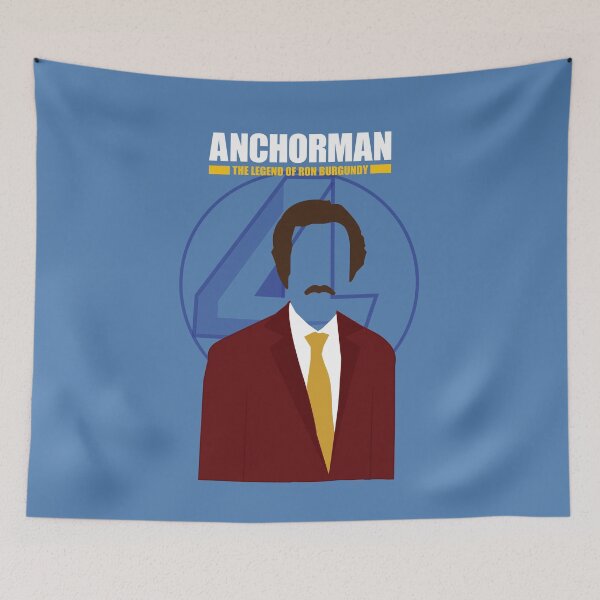 Item preview, Minimalistic Anchorman designed and sold by Lindsey Fletcher.