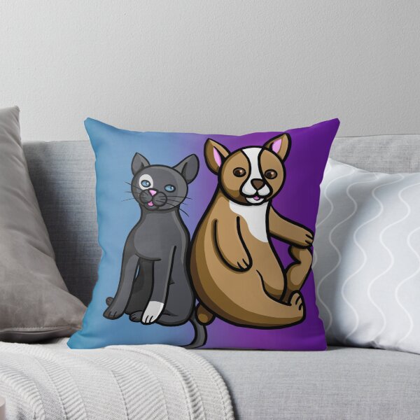 Item preview, Corgi and Cat Friends designed and sold by Ragpamuffin.