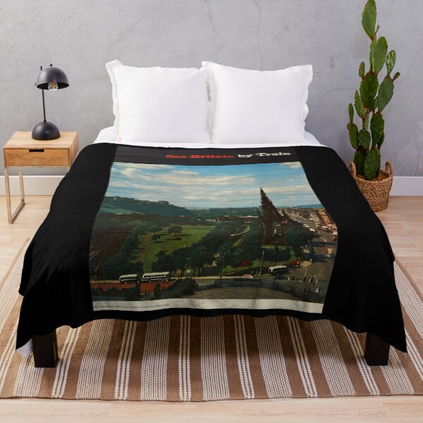 Item preview, See Britain by Train vintage travel poster designed and sold by stickart-marek.