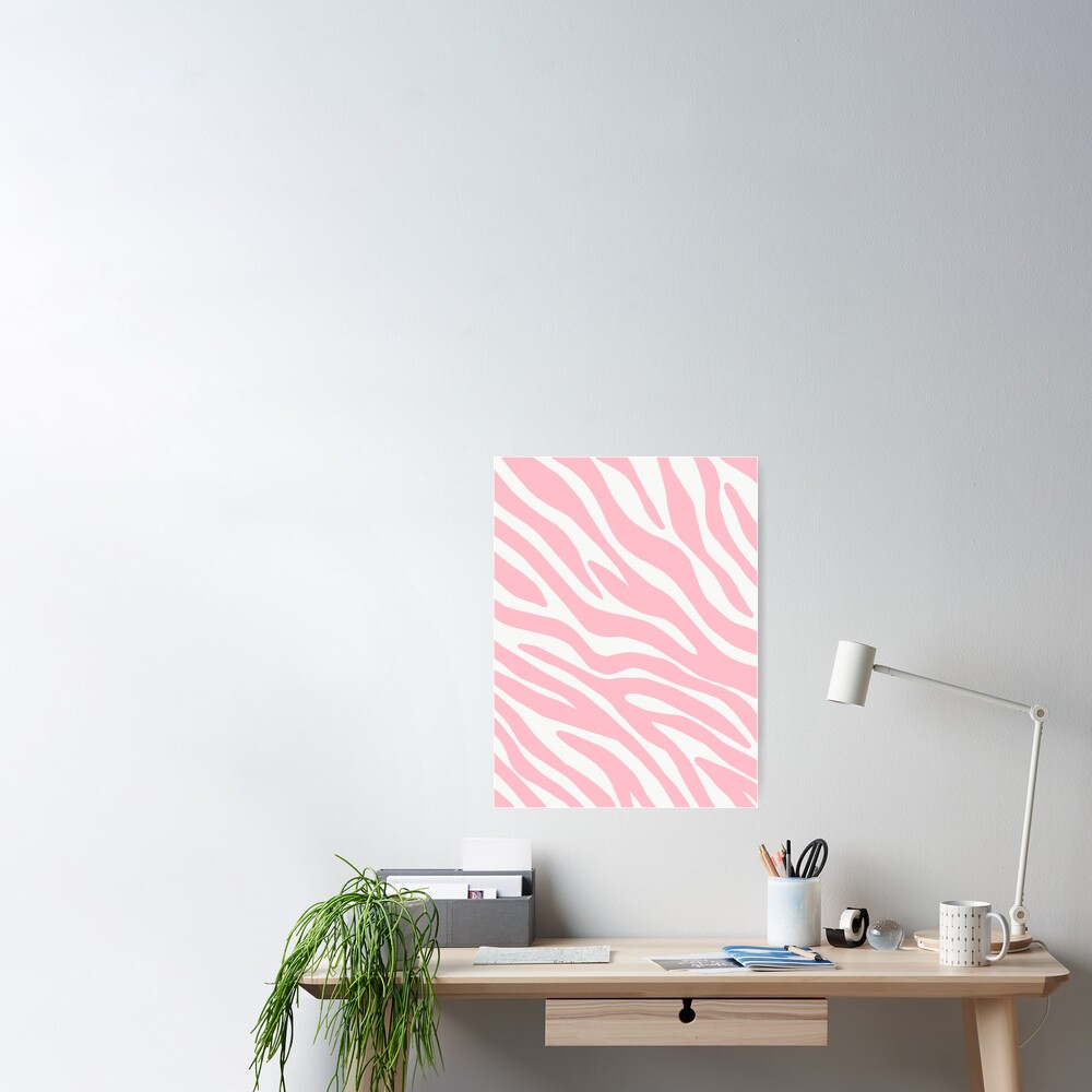 Pink Zebra Print Art Board Print for Sale by salemgriswold
