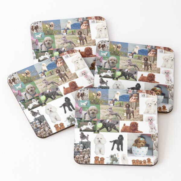 Item preview, Poodle collage designed and sold by Yviemakes.