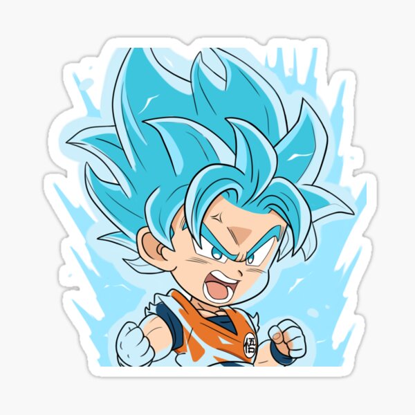 Chibi Goku Stickers Redbubble