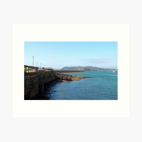 Plymouth Breakwater Art Print