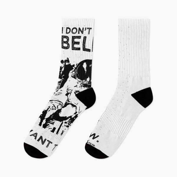 Item preview, Carl Sagan "I Don't Want to Believe" Quote designed and sold by AmandaLynnHunt.