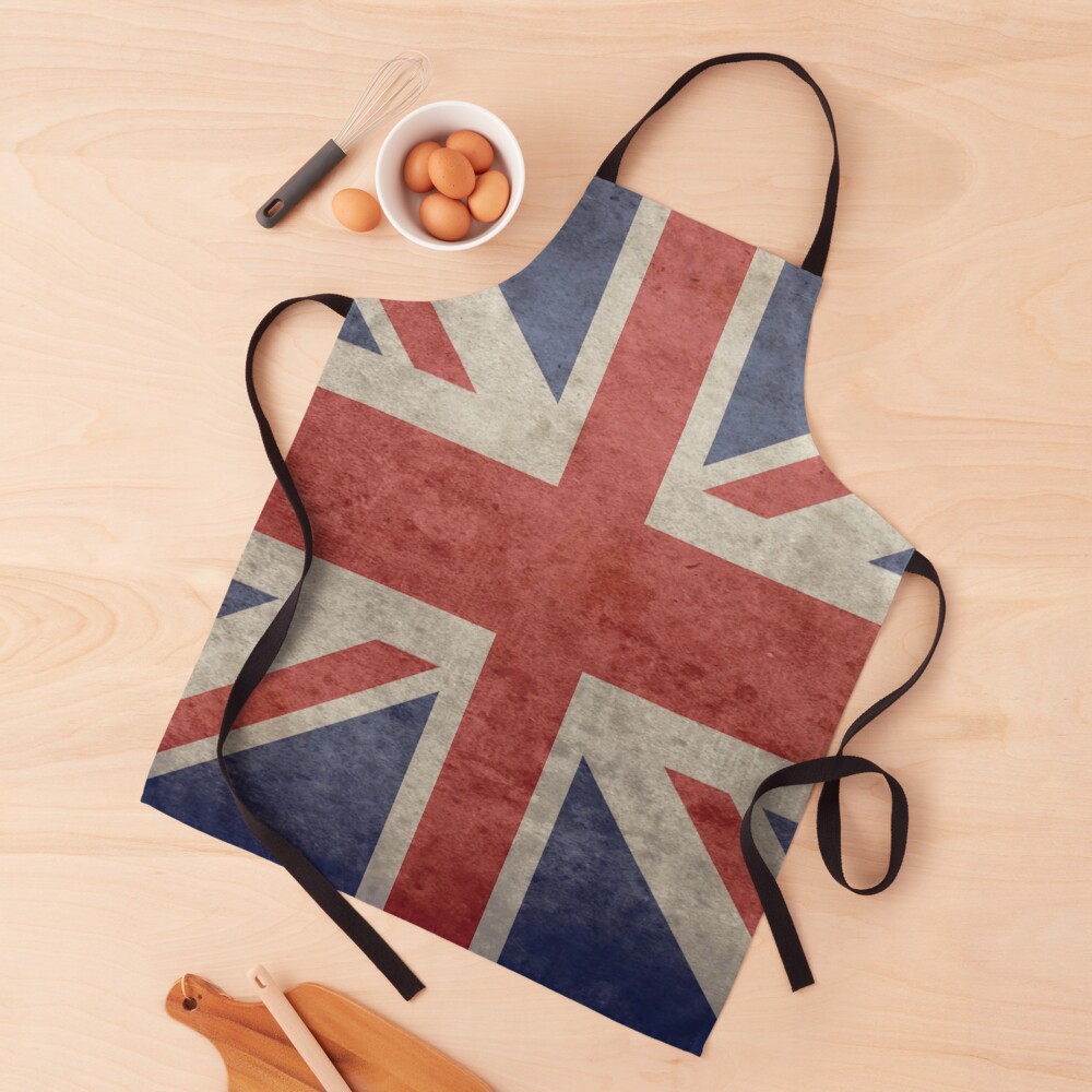 "Vintage Union Jack Apron" Apron for Sale by stickersandtees Redbubble