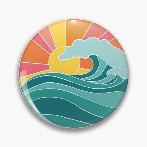 Item preview,  Sunset Ocean circle designed and sold by colleenm2.