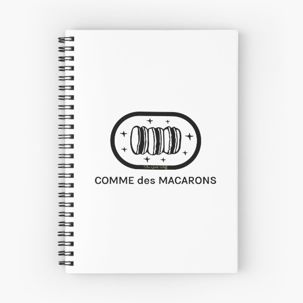 Item preview, Comme des Macarons (v2) x Designer Foodie Puns designed and sold by GoldenStef.