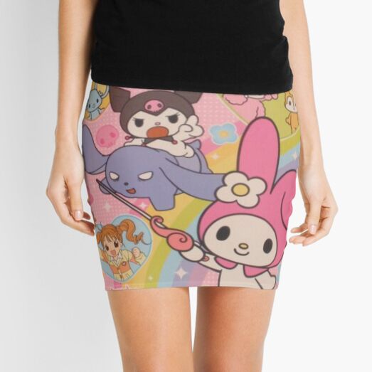 y2k kawaii aesthetic Mini Skirt