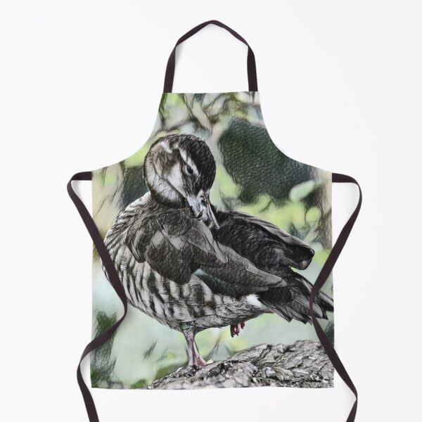 Item preview, Preening Duck designed and sold by ReneeKennedy.