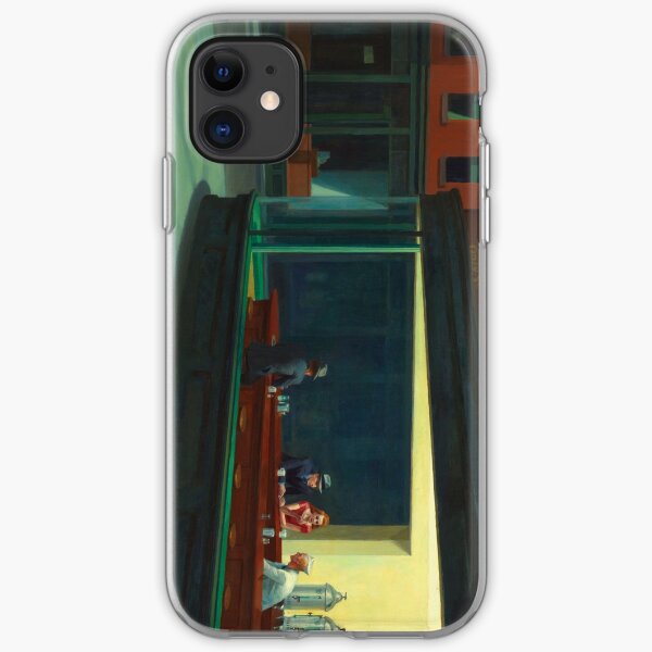 Nighthawks by Edward Hopper 1942 iPhone Soft Case
