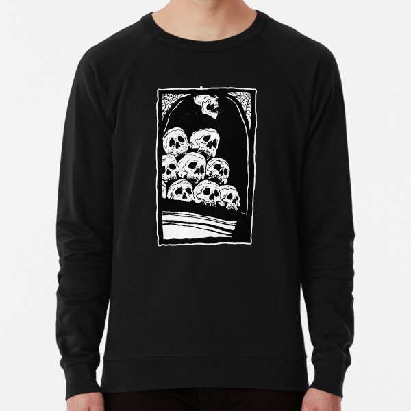 skull pile Lightweight Sweatshirt