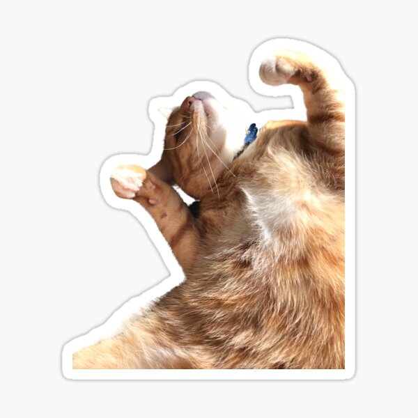 Lounging Tigger Sticker