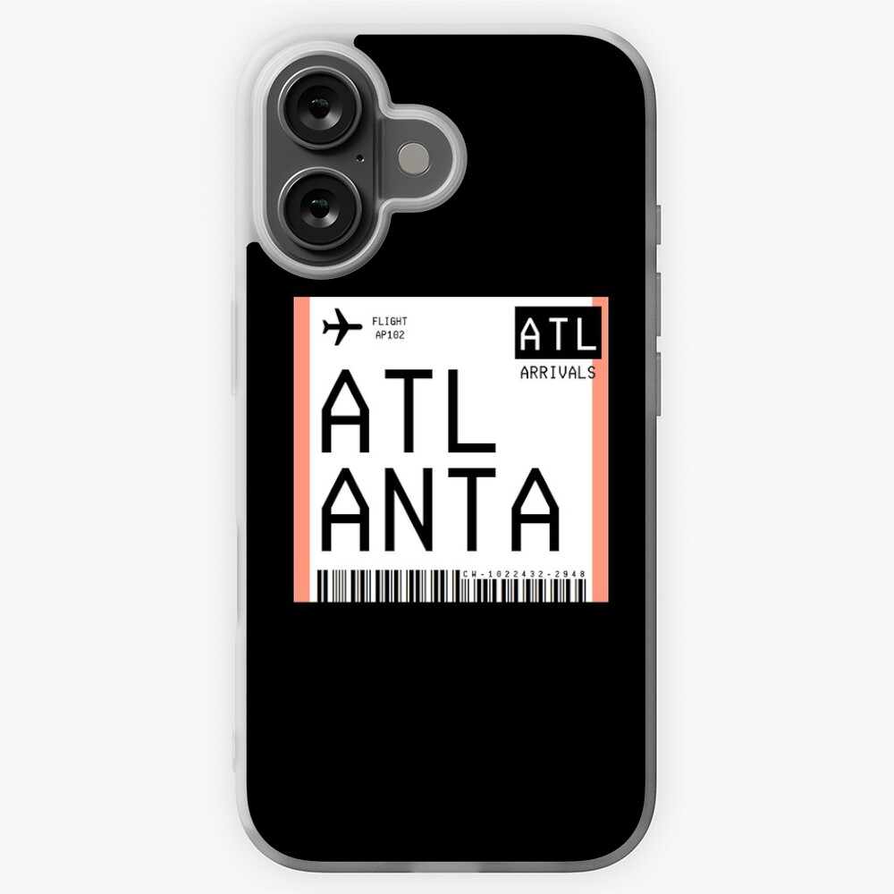 Atlanta Mini Boarding Pass Sticker