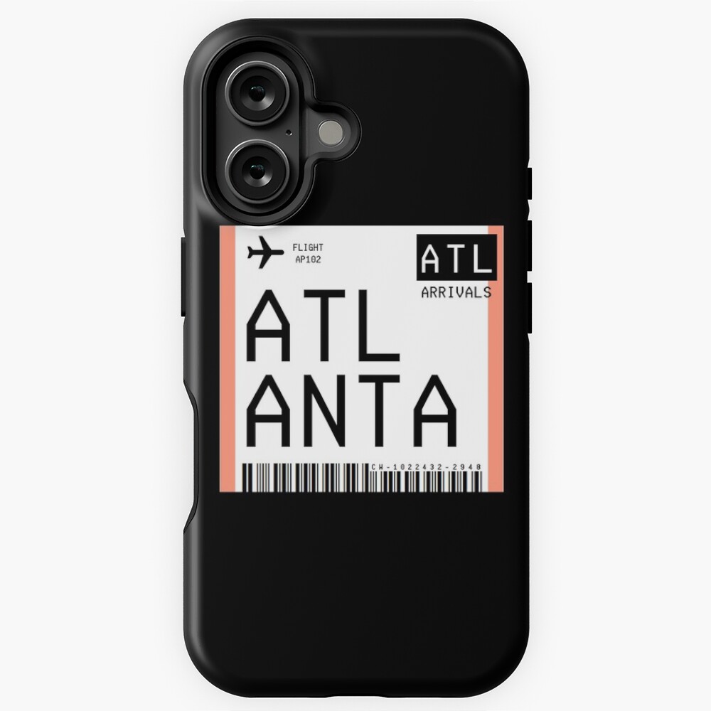 Atlanta Mini Boarding Pass Sticker