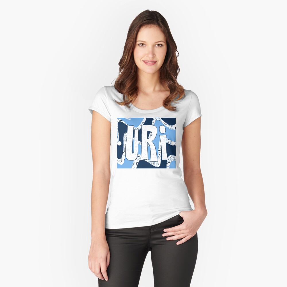 Item preview, Fitted Scoop T-Shirt designed and sold by mercureally.