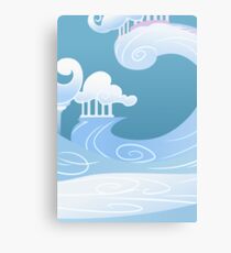 Street In Cloudsdale Canvas Print