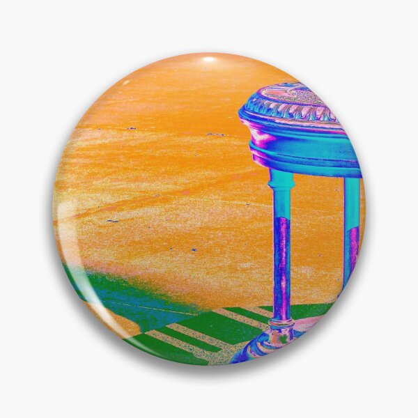 Item preview, EXTREMELY colourful sundial designed and sold by Joel Bader.