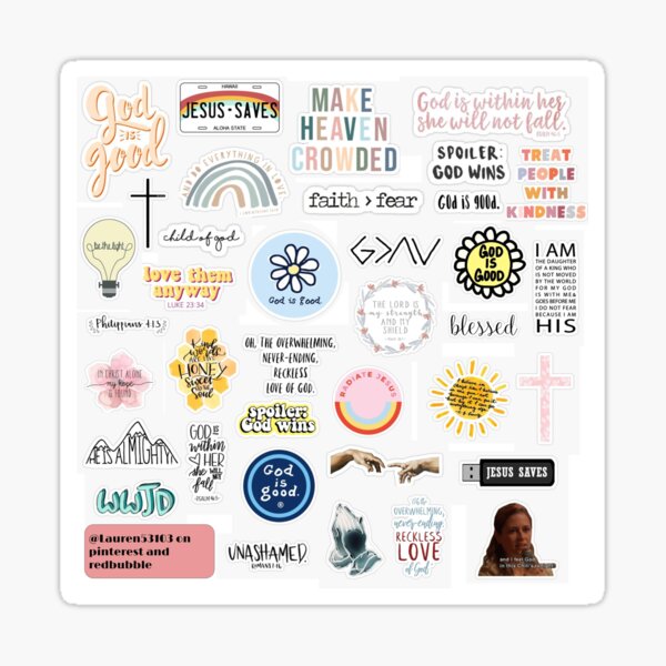 God is Good Sticker Pack Sticker