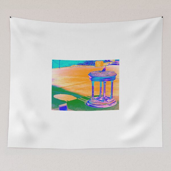 Item preview, EXTREMELY colourful sundial designed and sold by Joel Bader.