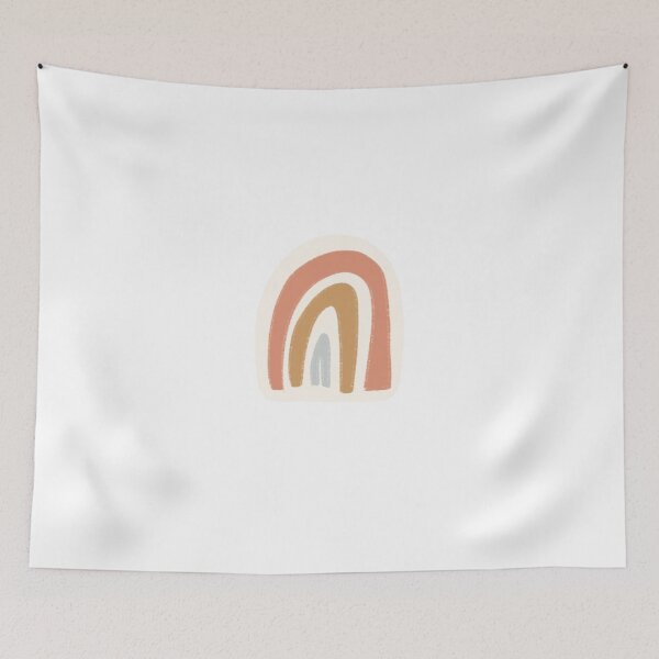 Item preview, cute aesthetic rainbow doodle designed and sold by artandadeline.