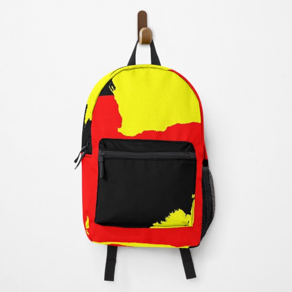 Item preview, Aboriginal Australia map Flag - Aboriginal Flag designed and sold by HogarthArts.