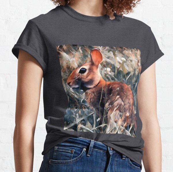 Woodland bunny rabbit Classic T-Shirt
