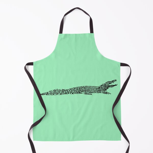 Item preview, Nile Crocodile Black Print designed and sold by designsasstultd.