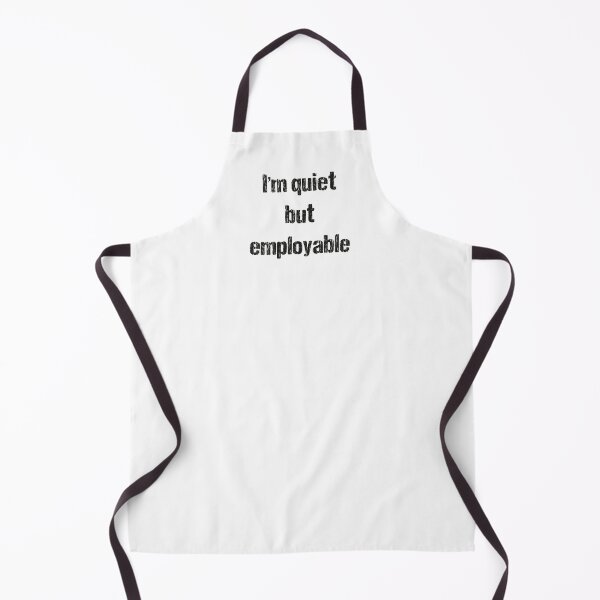 Item preview, Quiet but employable - Dark text designed and sold by janeynic.