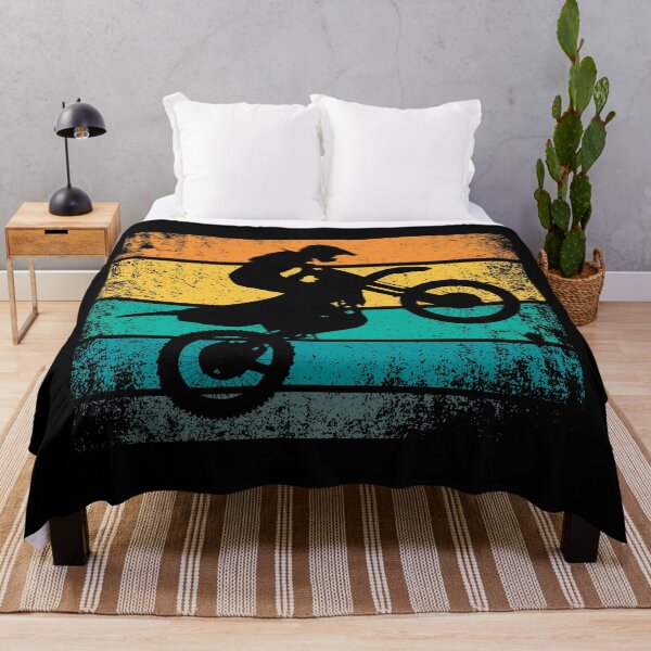 Item preview, Cool Motocross With Retro Sunset designed and sold by CoolSilhouettes.
