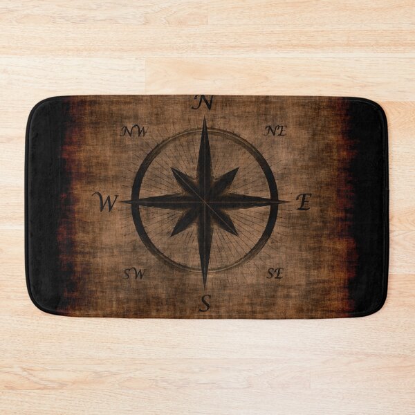 Item preview, Nostalgic Old Compass Rose Design designed and sold by NaturePrints.