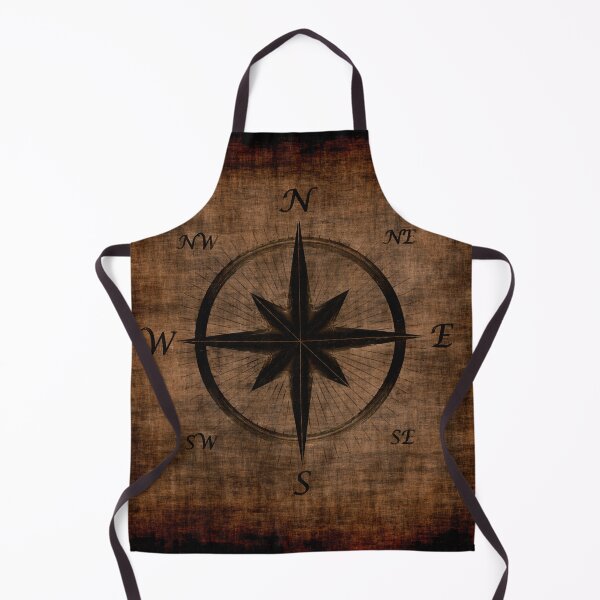 Item preview, Nostalgic Old Compass Rose Design designed and sold by NaturePrints.