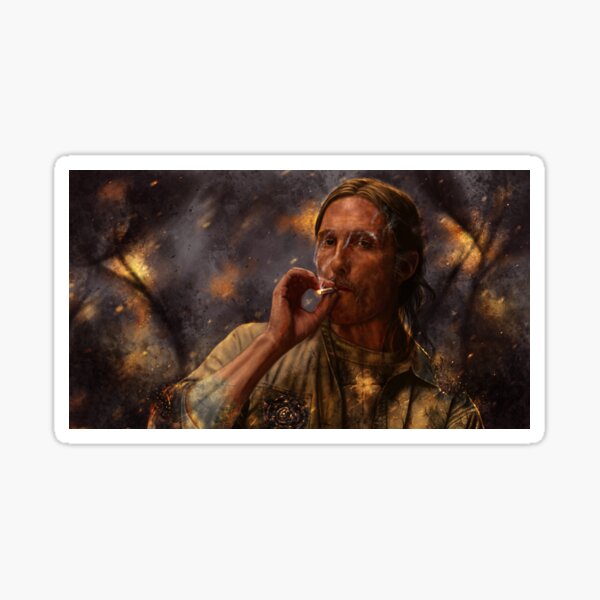 True Detective - Rust Cohle 2014 Sticker