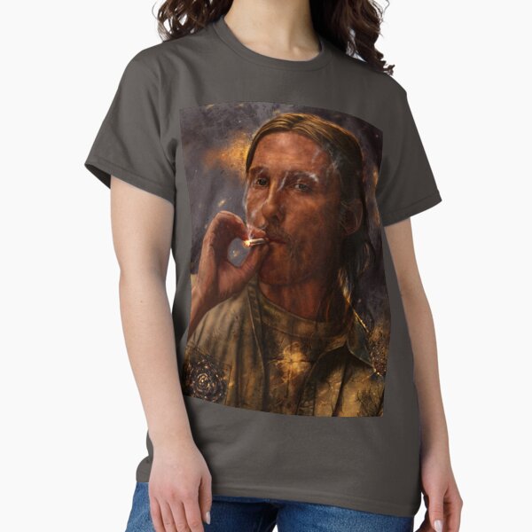 Vista previa del artículo con la obra «True Detective - Rust Cohle 2014», diseñado y vendido por p1xer.