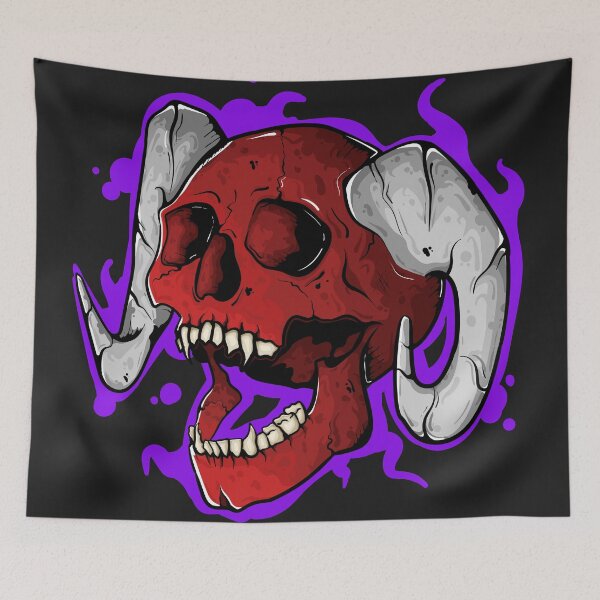 Item preview, Demonic Skull designed and sold by EpicParadox.