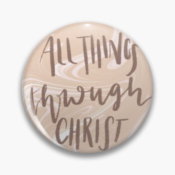 Item preview, all things through christ marbled designed and sold by artandadeline.