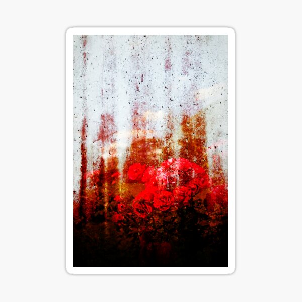 floral fallout Sticker