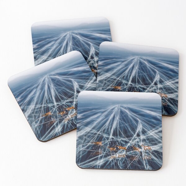 Item preview, Caribou on a Frozen Lake designed and sold by GADourado.