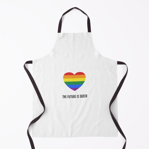 Item preview, The future is queer - heart designed and sold by Inspirationmotivation.