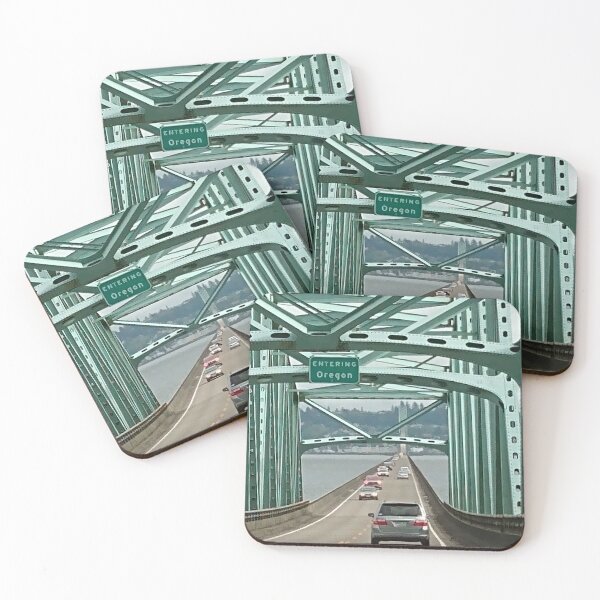 Item preview, Entering Oregon: Astoria-Megler Bridge 2020 designed and sold by Christopher Wheat.