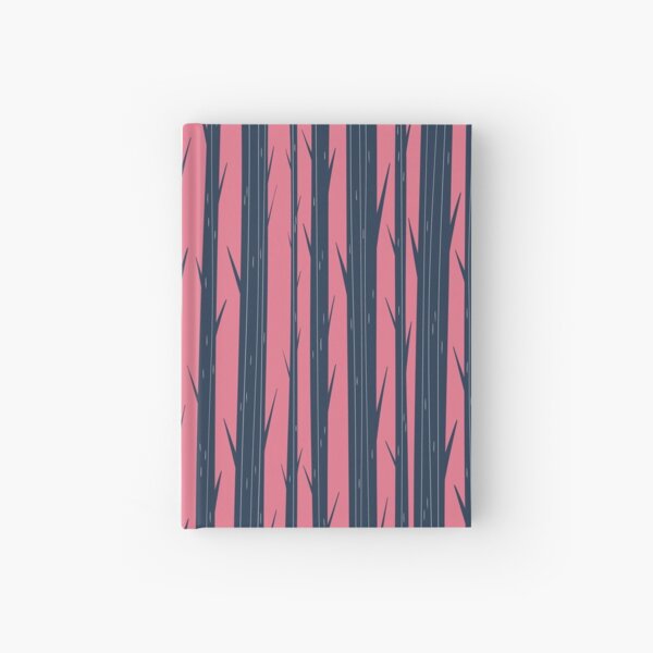 Forest - Pink and Blue Hardcover Journal