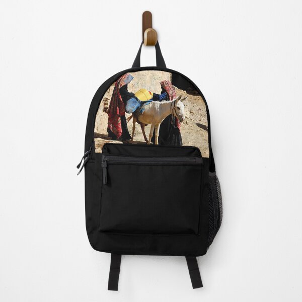 Item preview, Farmer Women and a Donkey, Picturesque scene, Yemen designed and sold by worldways.