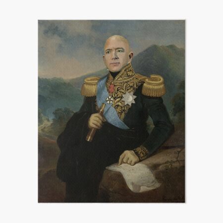 Item preview, Bezos Portrait designed and sold by IkraPrints.